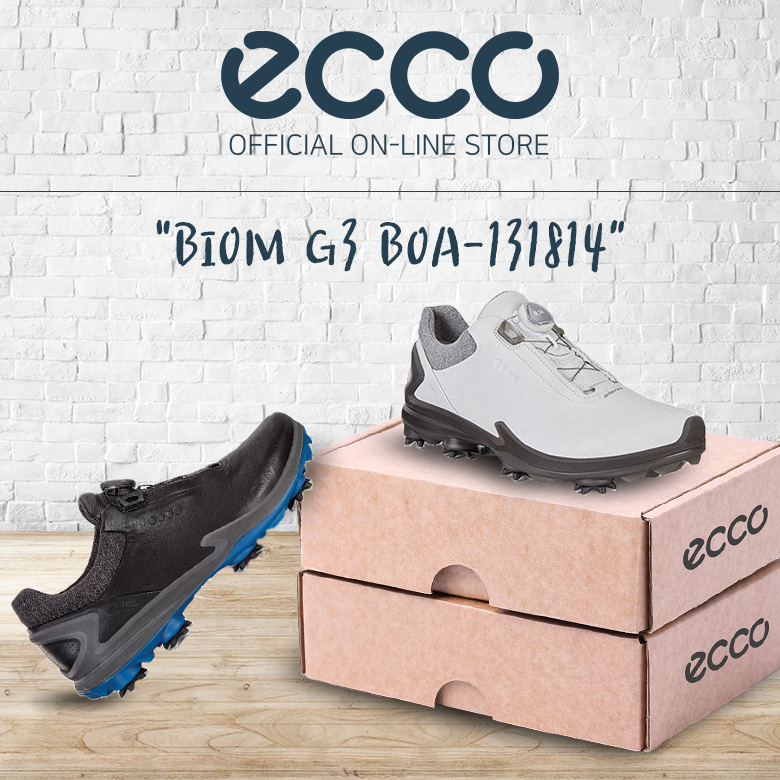 [에코코리아정품] 2020년 신형 ECCO Biom G3 BOA 에코 남성골프화 131814