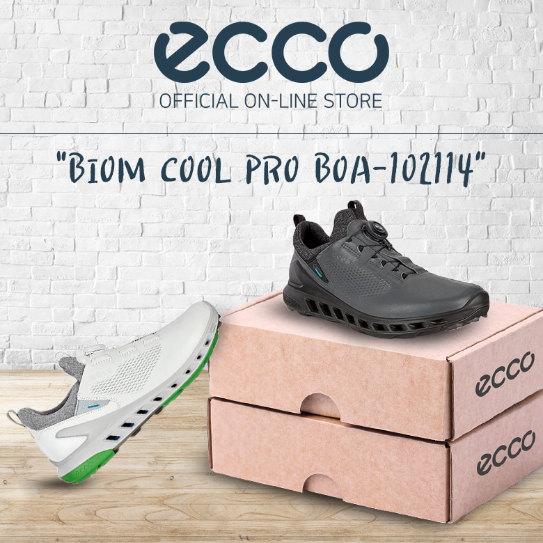 [에코코리아정품] 2020년 신형 ECCO Biom cool pro BOA 에코 남성골프화 102114